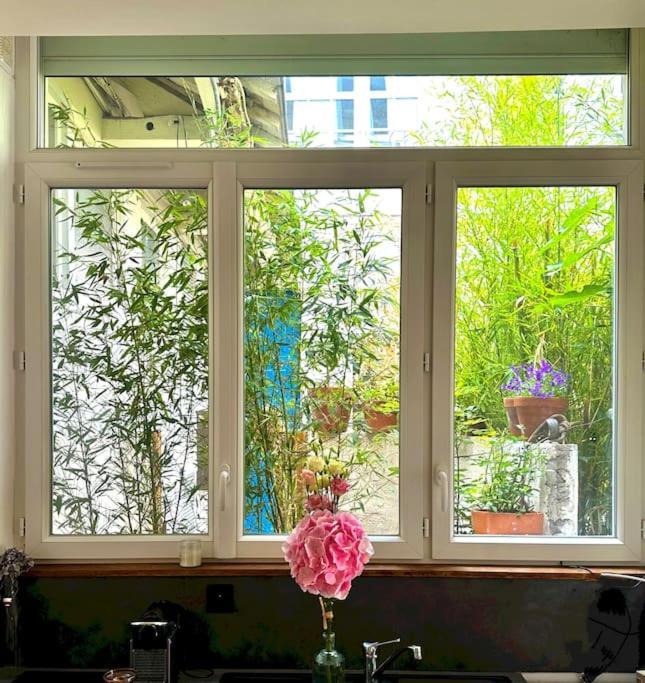 Charming Studio In A Courtyard In Париж Экстерьер фото